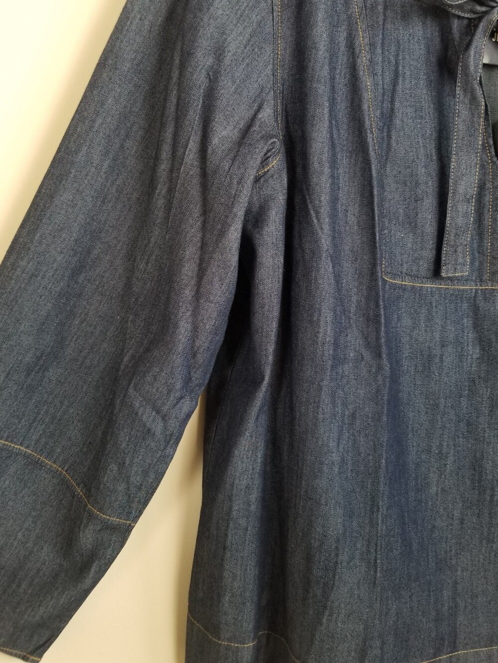 Nautica Chambray Top Large NWT - Picture 3 of 8